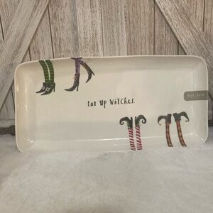 Rae Dunn Witches Feet Halloween Tray
